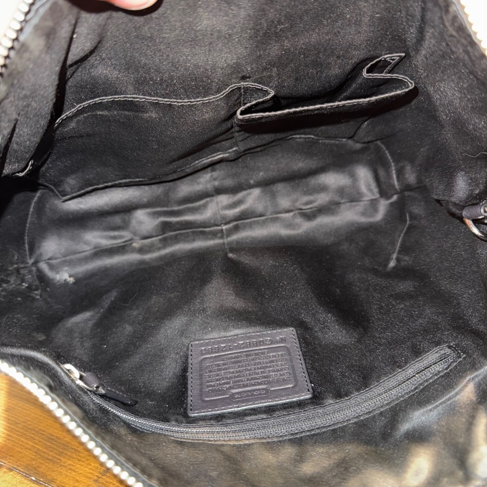 Coach Soho Hobo Shoulder Bag Black Leather Purse Style 12683 Y2K Coach - Picture 10 of 12